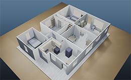 Museum of Ducks in Art History, interior.